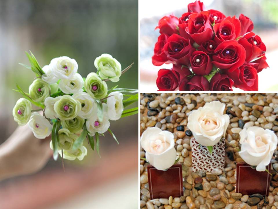 Wedding flower savings tip