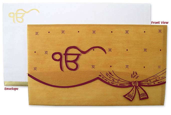 Sikh Wedding Invitation Cards