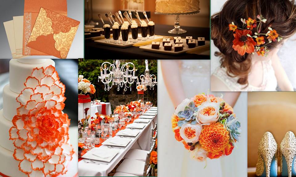 Orange Wedding Theme