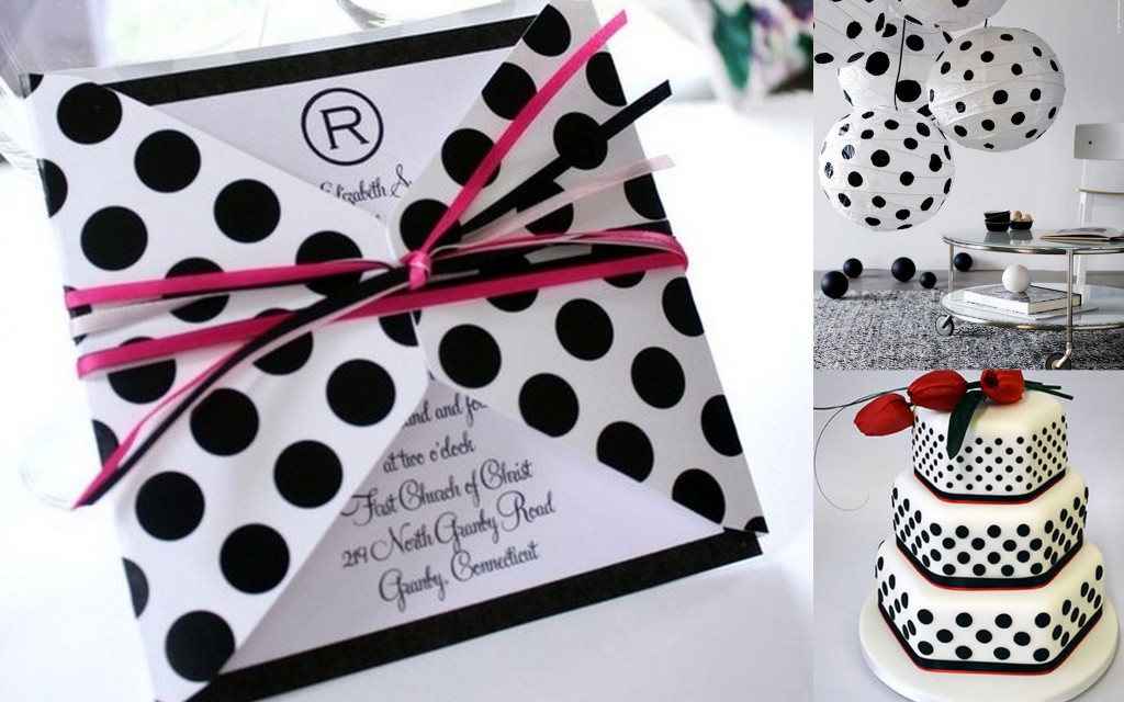 Polka Dot Invitations