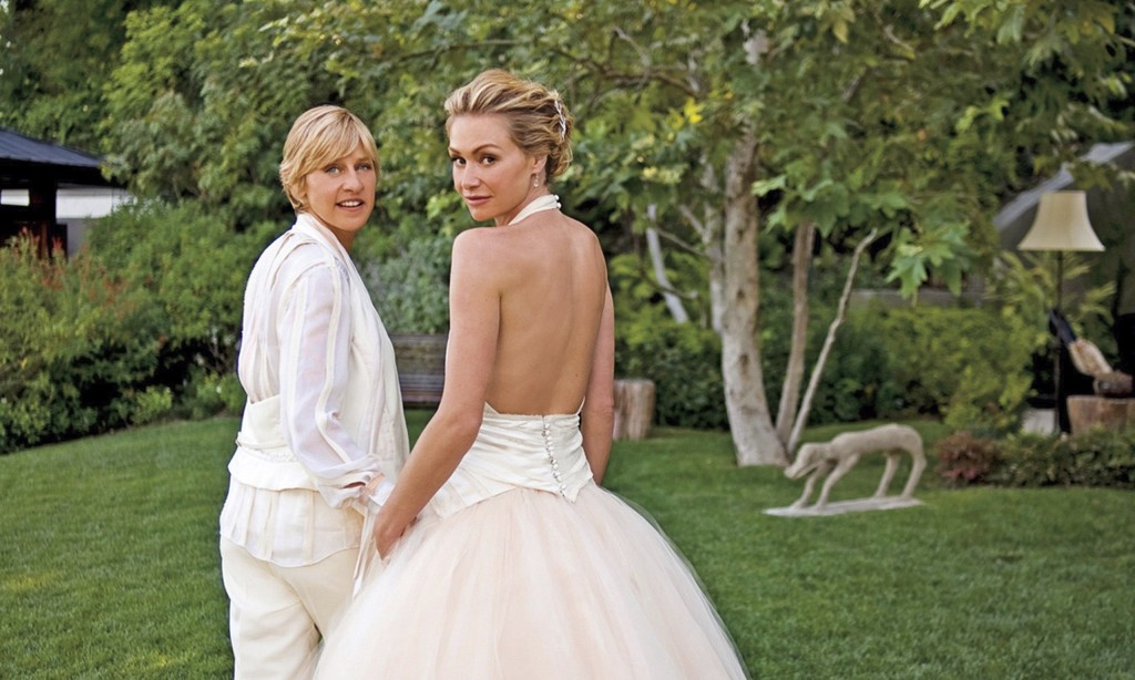 Ellen DeGeneres And Portia de Rossi Wedding