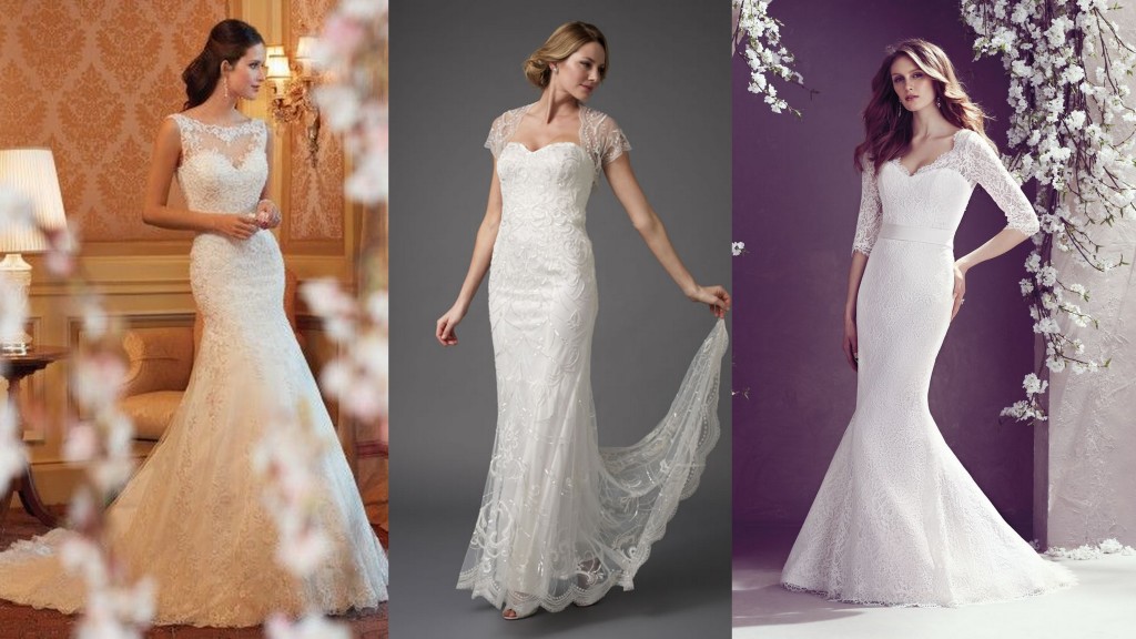 Hourglass Body Shape Wedding Gowns