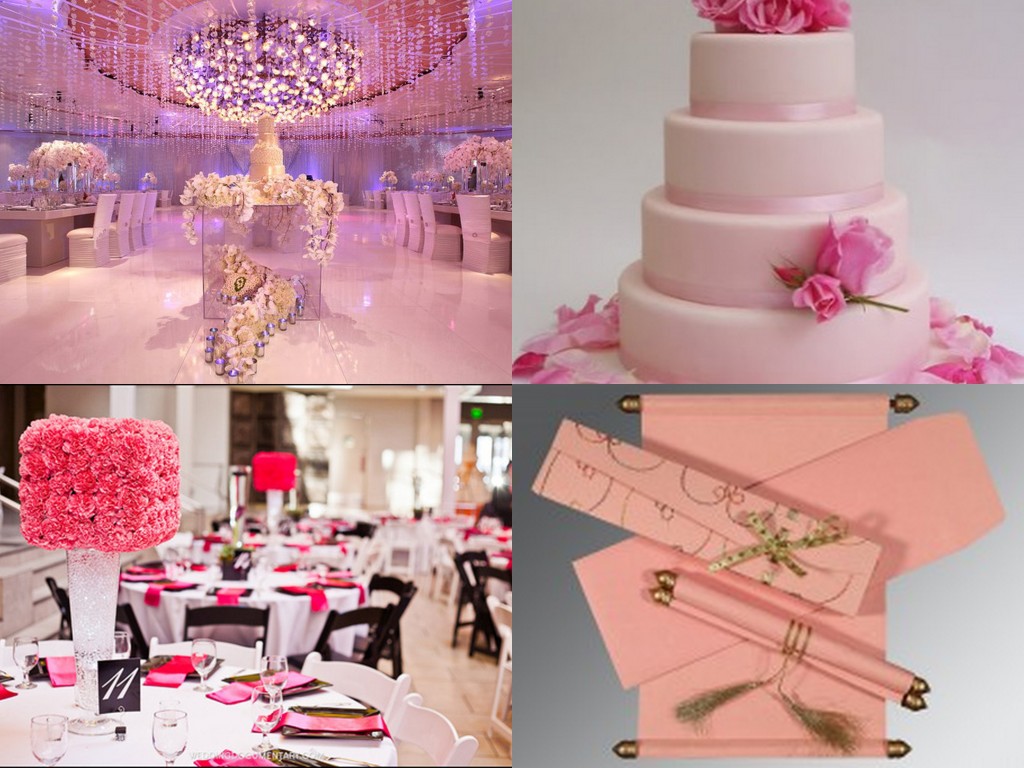 Pink Color Wedding Theme