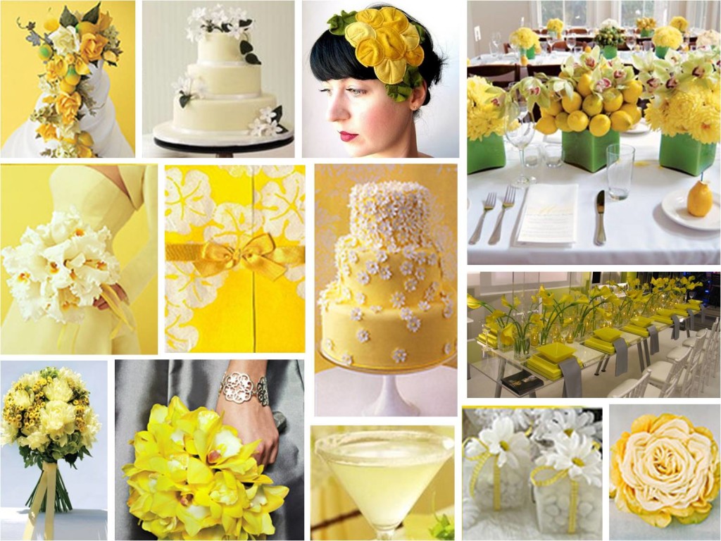 Yellow Color Wedding Theme