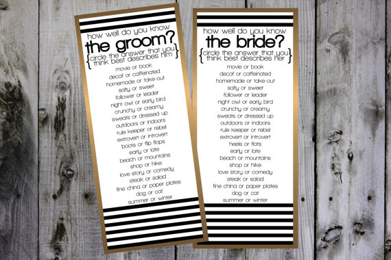 Wedding Games 2016 | 123WeddingCards