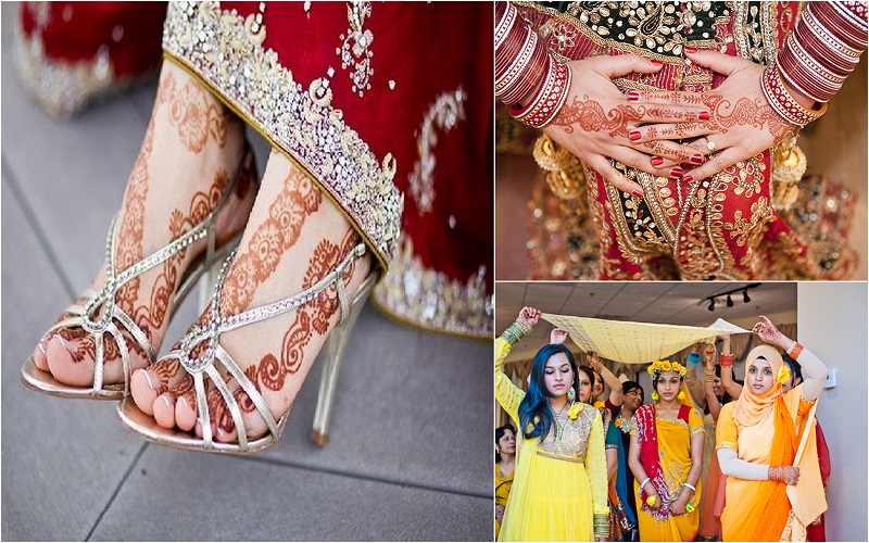 Hindu Muslim Fusion Wedding - 123WeddingCards