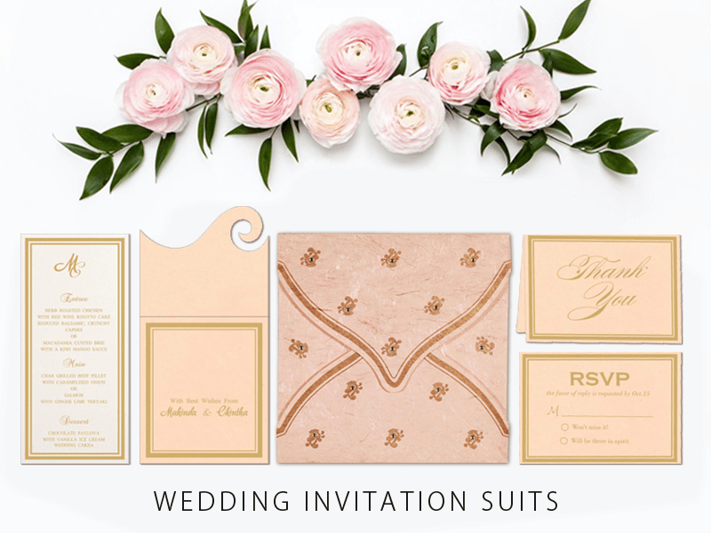 Wedding Invitation stationery Suite - 123WeddingCards