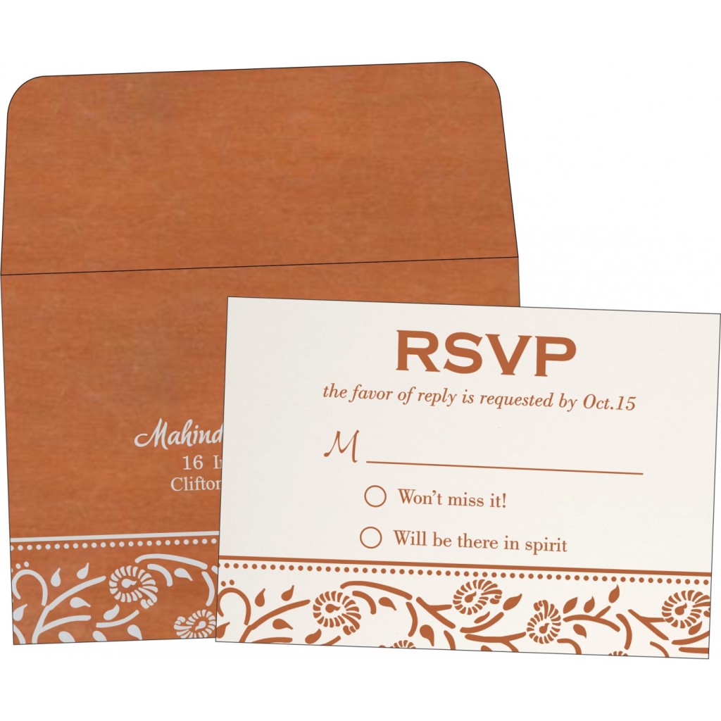 RSVP Card