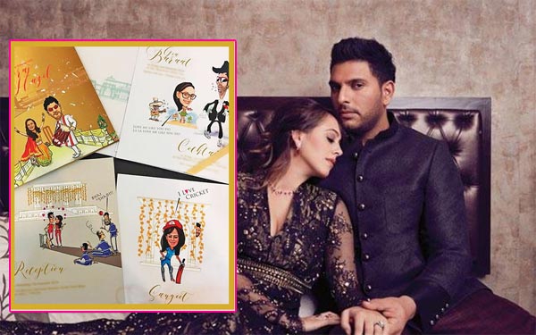 Yuvraj and Hazel's Wedding Invitation