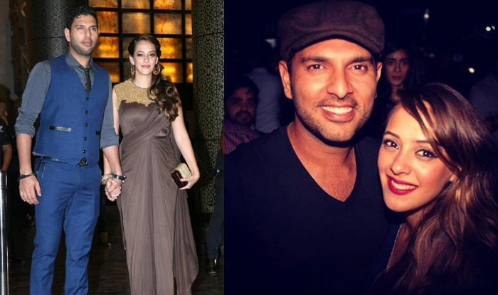Yuvraj with Hazel