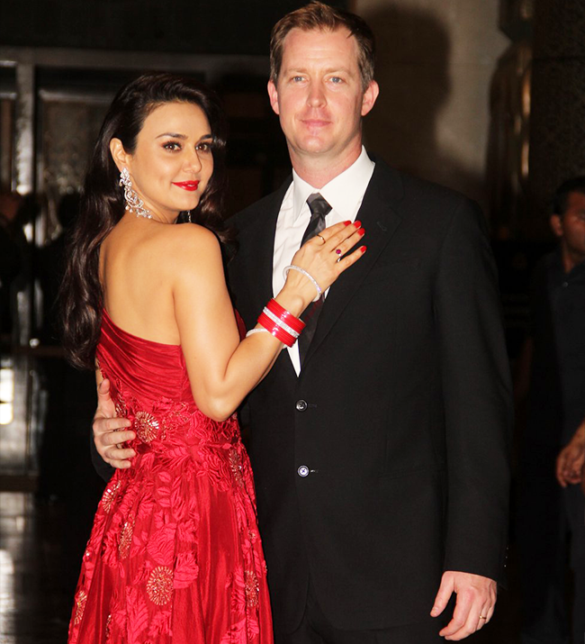 Preity Zinta and Gene Goodenough wedding