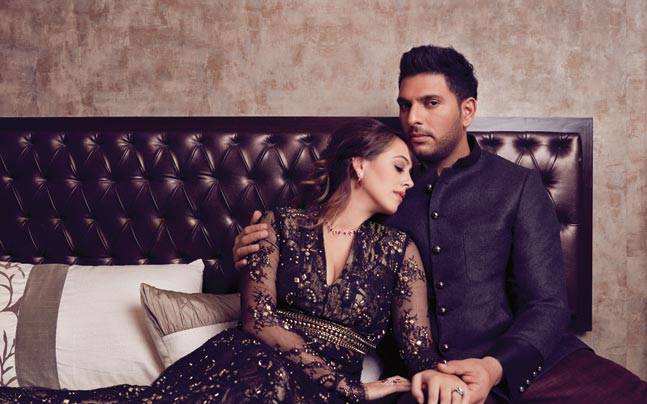 Yuvraj Singh and Hazel Keech wedding