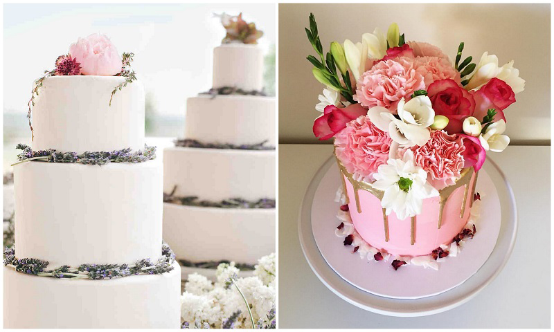 Spring ThemeWeddings Ideas and Inspirations - 123WeddingCards Spring-wedding-cakes-ideas---123WeddingCards