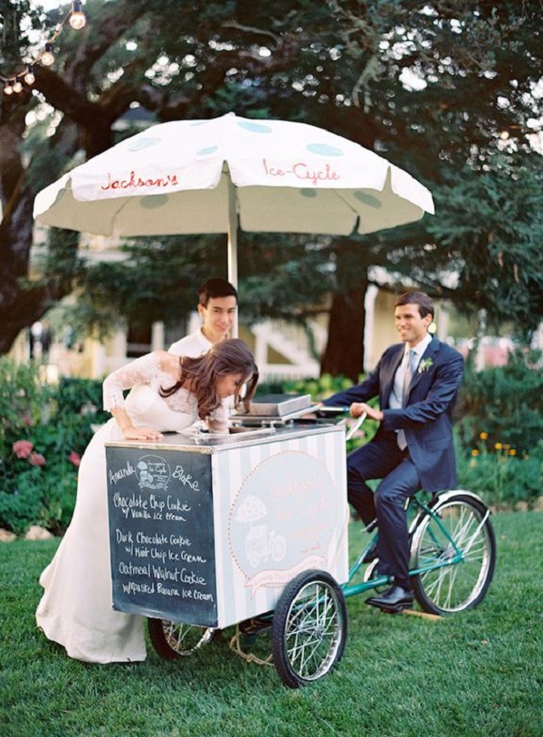 Summer Wedding -ice creams