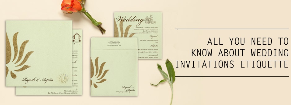 Wedding Invitations Etiquette Questions Answered 