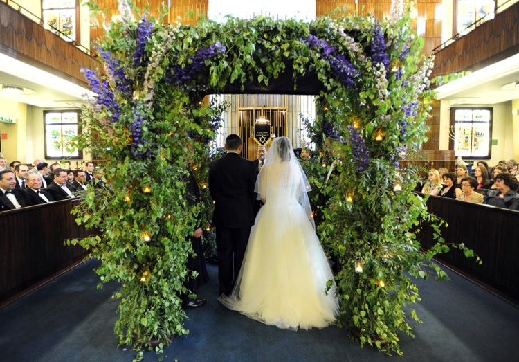 Walk to the Chuppah