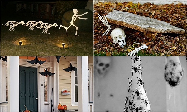 haloween wedding outdoor decoration