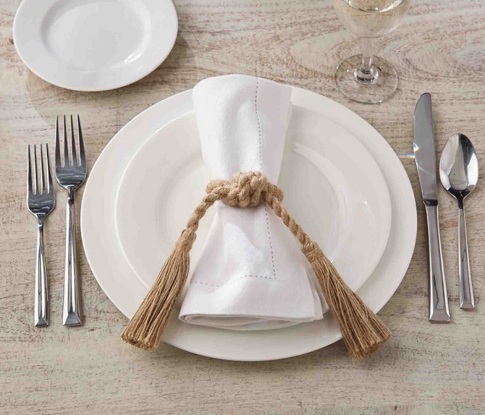 bells around the napkins