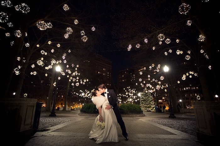 new year wedding backdrop