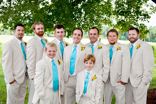 Bright colors wedding attires ideas for men - 123WeddingCards