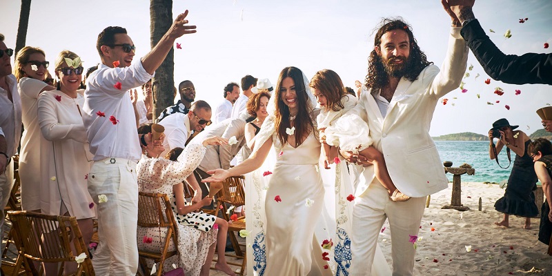 Ally Hilfiger and Steve Hash wedding