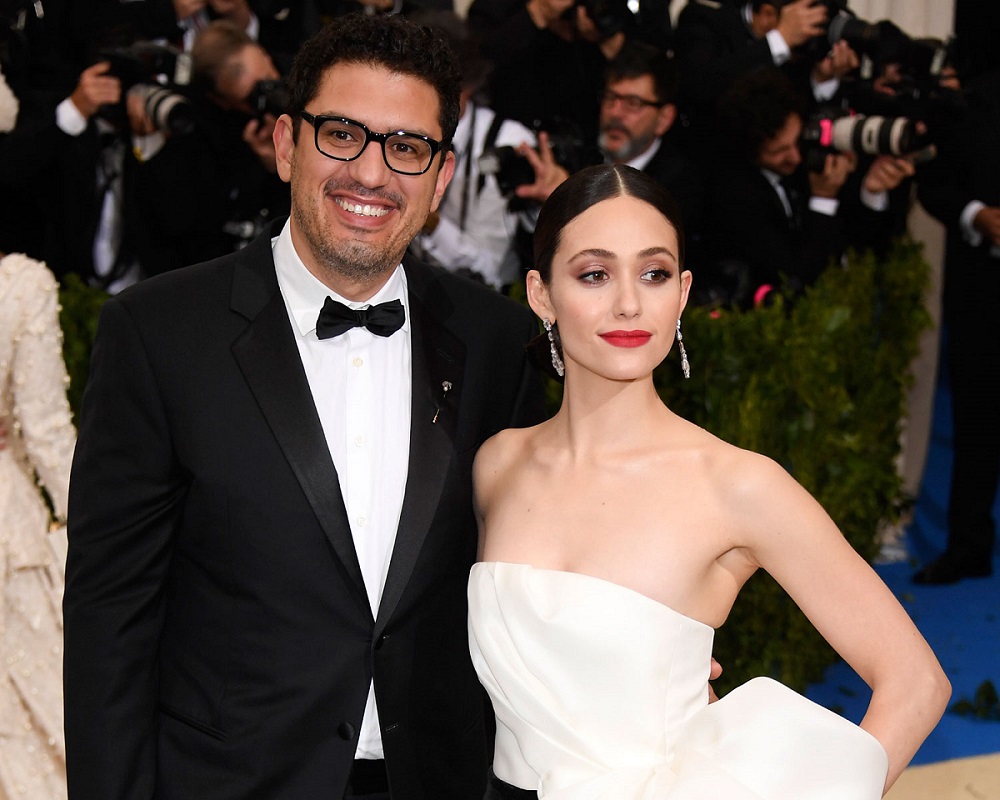 Emmy Rossum and Sam Esmail wedding