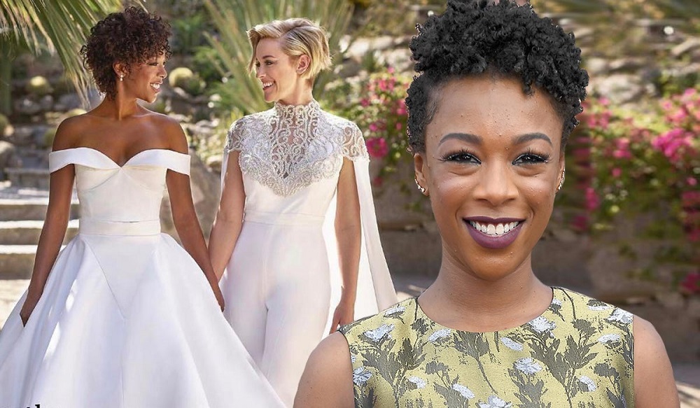 Samira Wiley and Lauren Morelli wedding