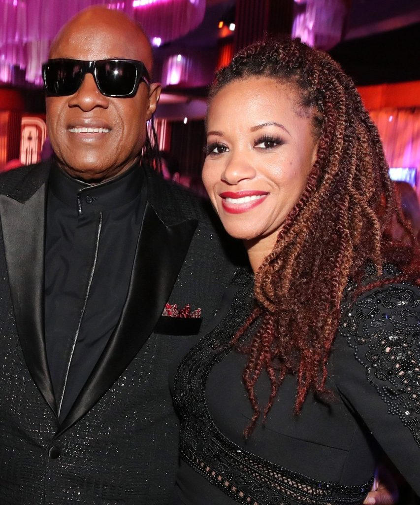 Stevie Wonder and Tomeeka Robyn Bracy wedding