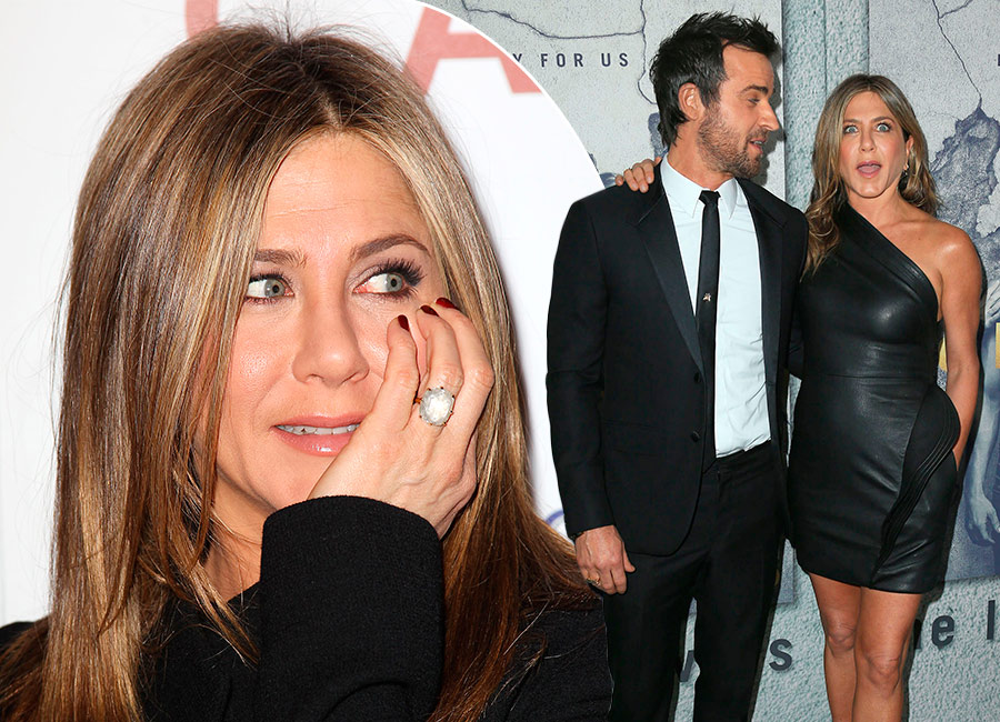 Jennifer Aniston & Justin Theroux engagement ring