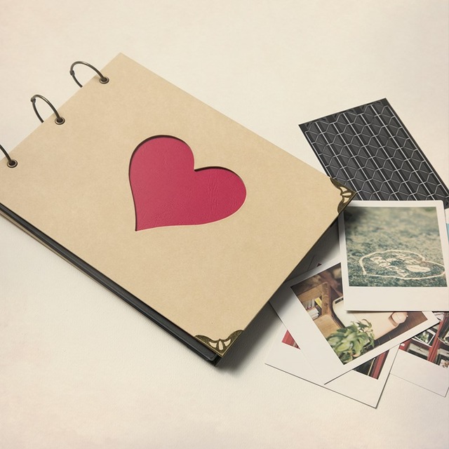 Romantic Scrapbook as a Gift