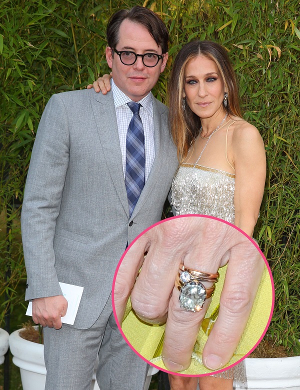 Sarah Jessica Parker & Matthew Broderick engagement ring