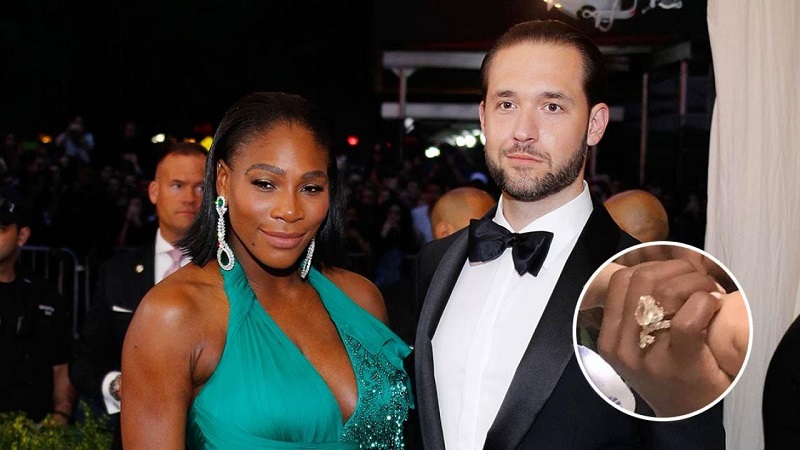 Serena Williams & Alexis Ohanian engagement ring