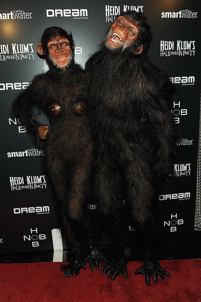 halloween dress of Heidi Klum and Seal's in 2011