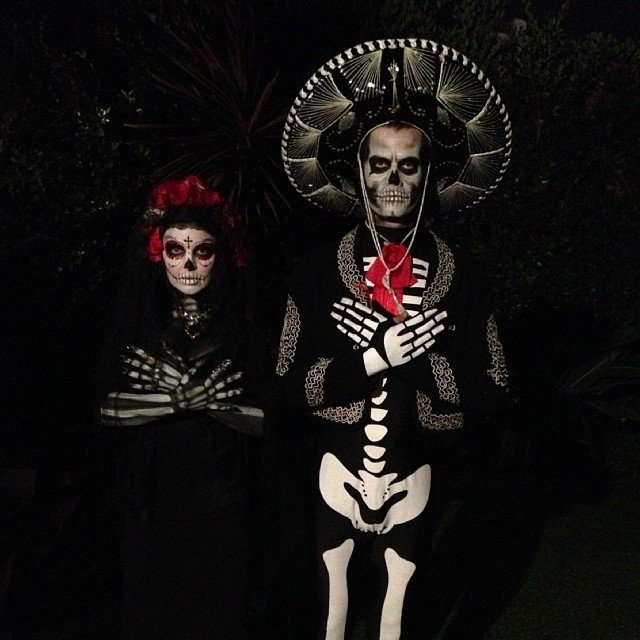 halloween dress of Josh Duhamel and Fergie in 2013