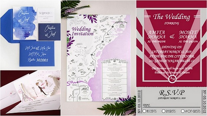 10 Popular Wedding Invitation Trends 2019 -123WeddingCards