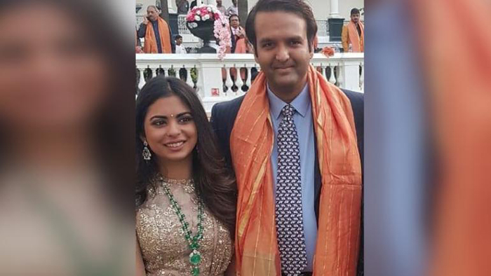 Anand Piramal weds Isha Ambani