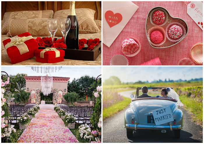 Well, it’s Valentine! Top 10 Ideas for a perfect Valentine’s Day Wedding