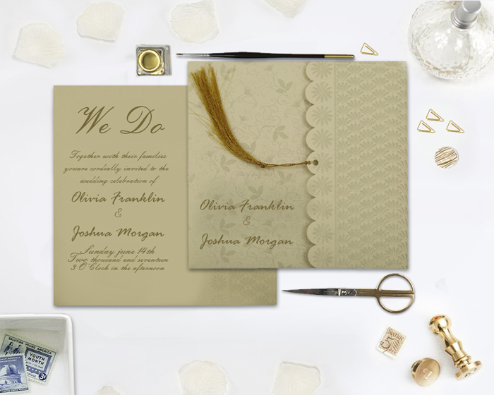 Caligraphy Wedding Invitations