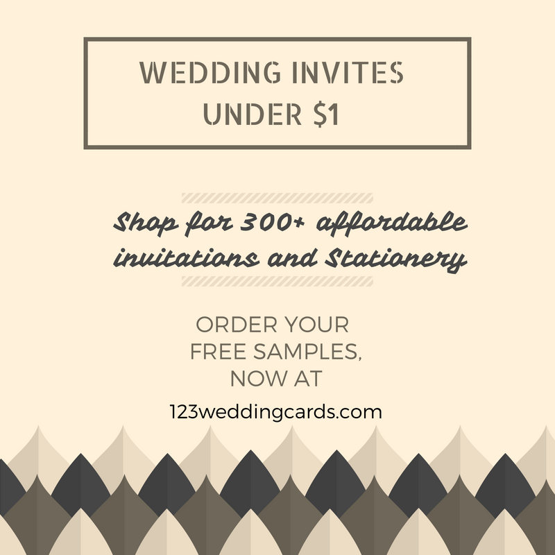 Wedding Invites Under $1