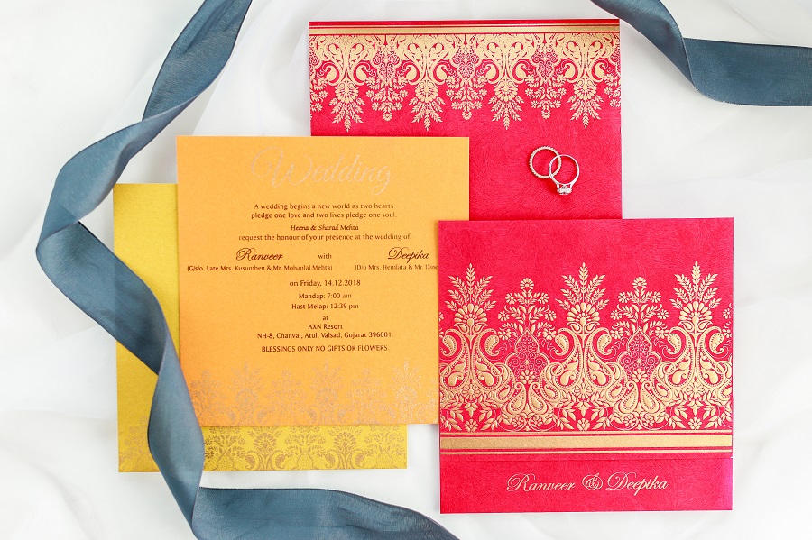 Wedding invitation for Valentines day weddings - 123WeddingCards