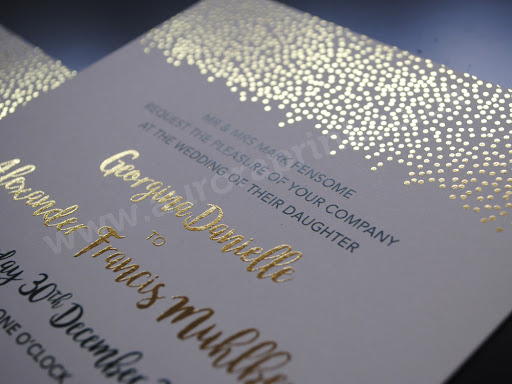 Digital foil printing