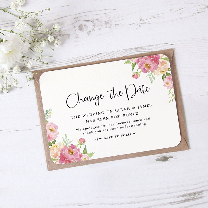 When To Send Change The Date Cards?