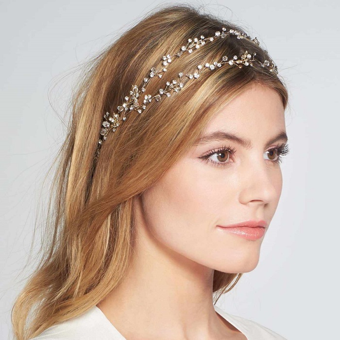 Double Band Wedding Crown