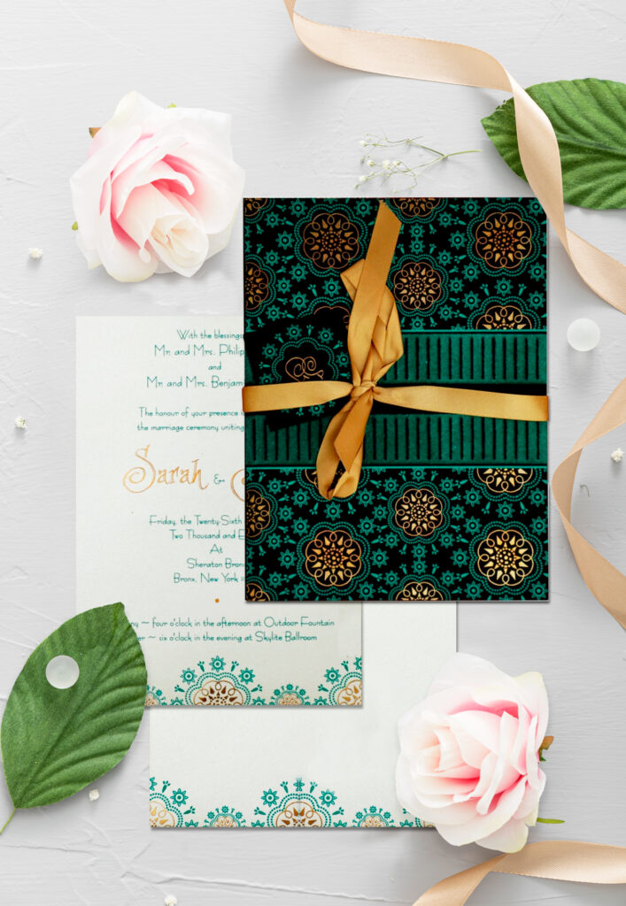 Trendy Wedding Invitations - 123WeddingCards