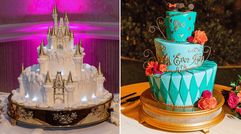 Disney Wedding Cake