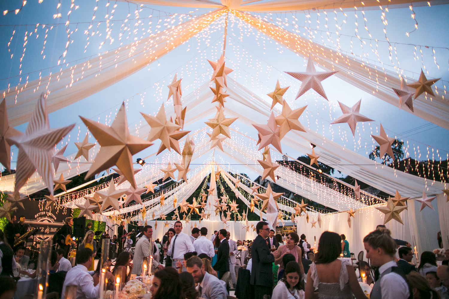 Tents and Twinkly Lights