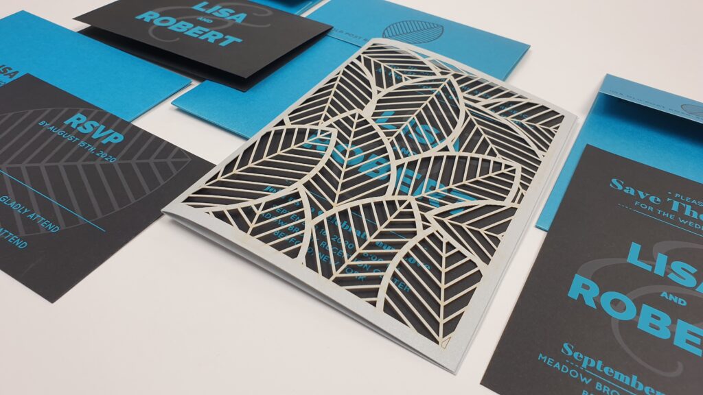 Laser Cut Wedding Invitations