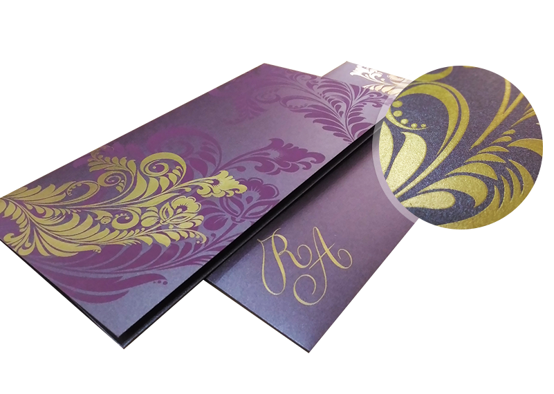 Screen Printed Wedding Invitations