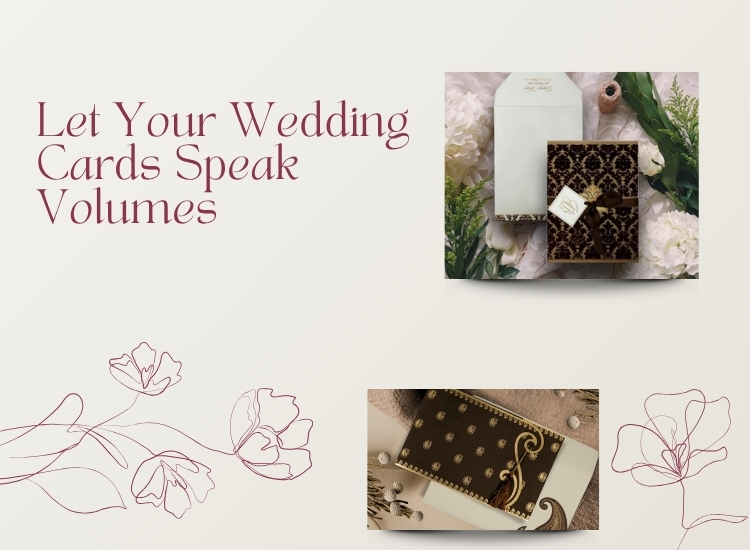 Let Your Wedding Cards Speak Volumes