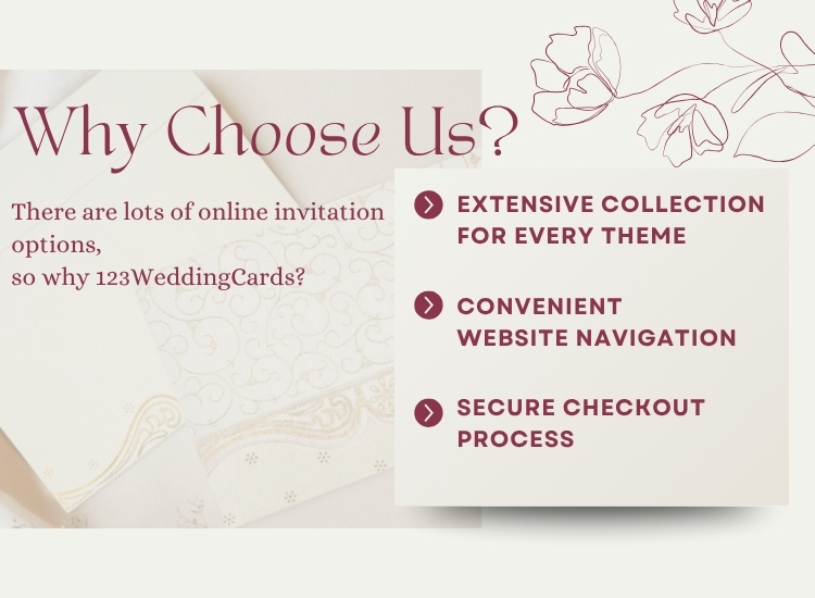 Why Choose 123WeddingCards